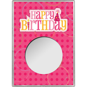 Pink Happy Birthday SAE Gift Holder - Product Packaging [Add $4.00]